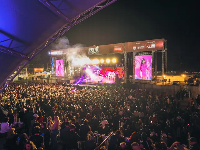 Expo Petrópolis 2025 — Estrutura da feira
