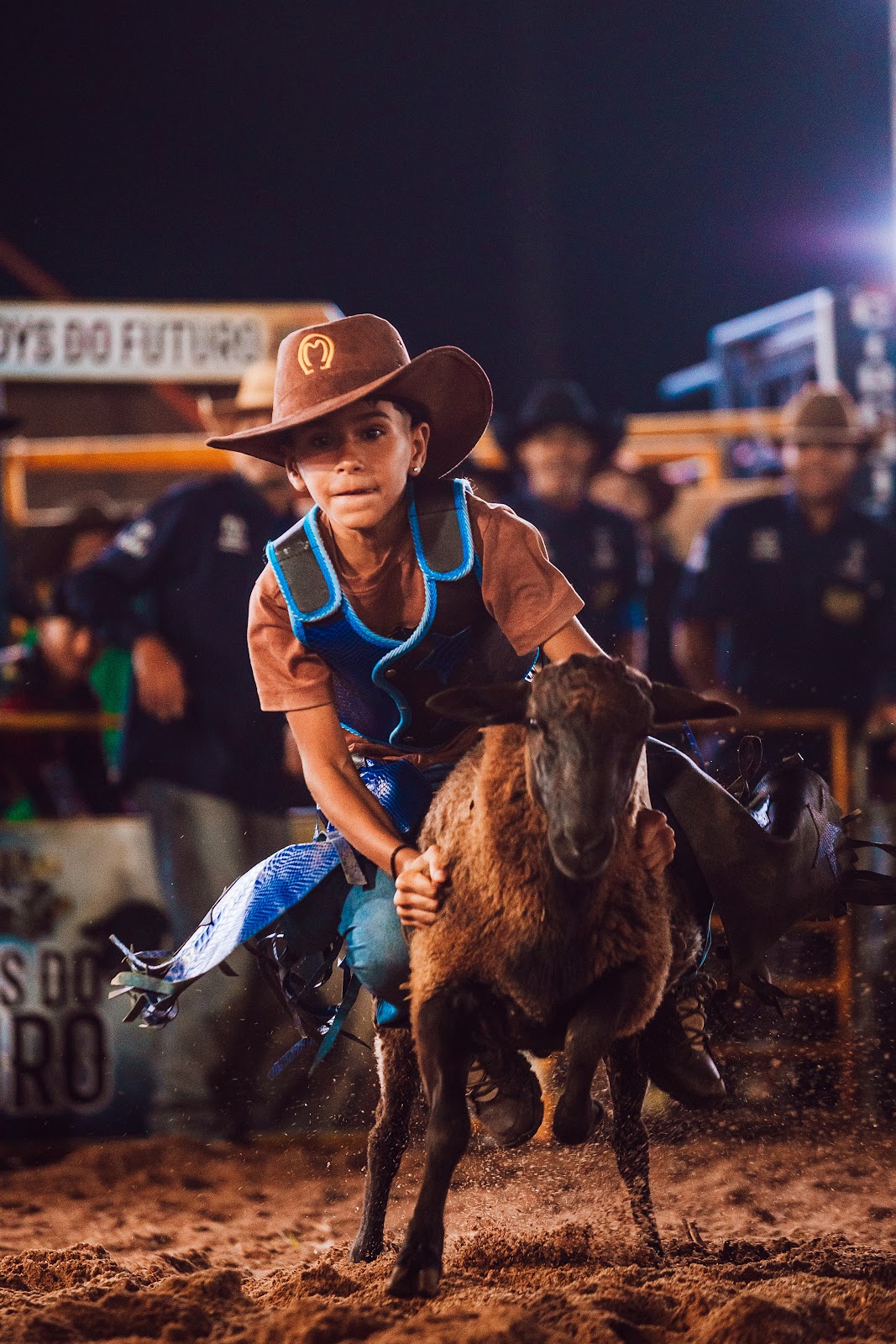 Paty Agro Show — Peão em prova de montaria