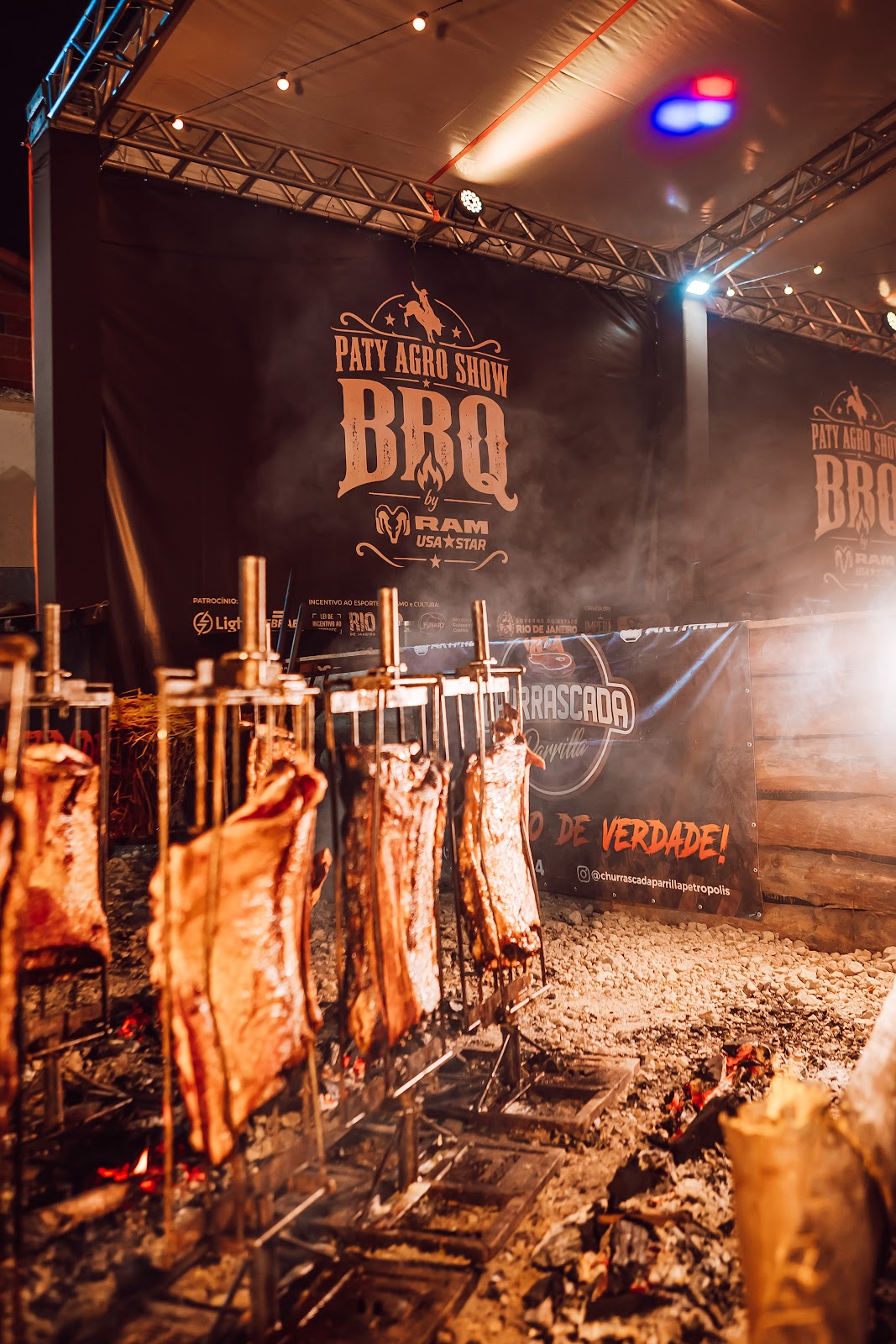 Paty Agro Show — Churrasco preparado no espaço BBQ