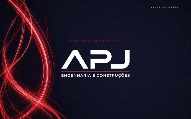 APJ Engenharia e Construções — Engenharia · branding