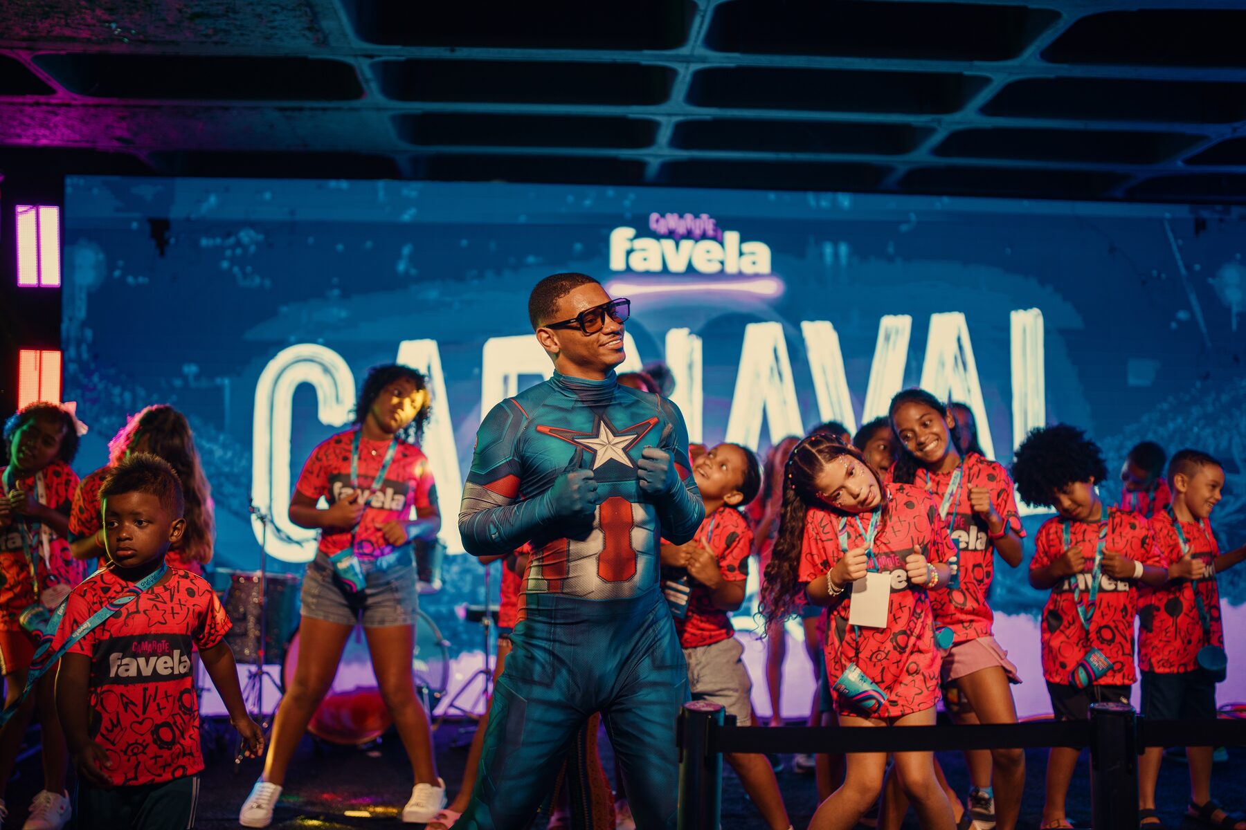 Cenografia 'Favela Carnaval'